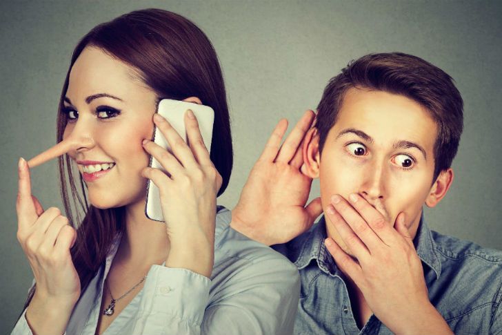 Woman with growing nose highlights common signs of adultery